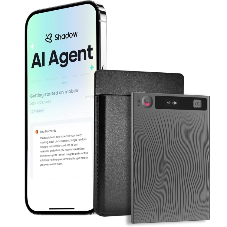 MOBVOI TicNote 廣東話首選 ChatGPT5 助理 AI 錄音卡片