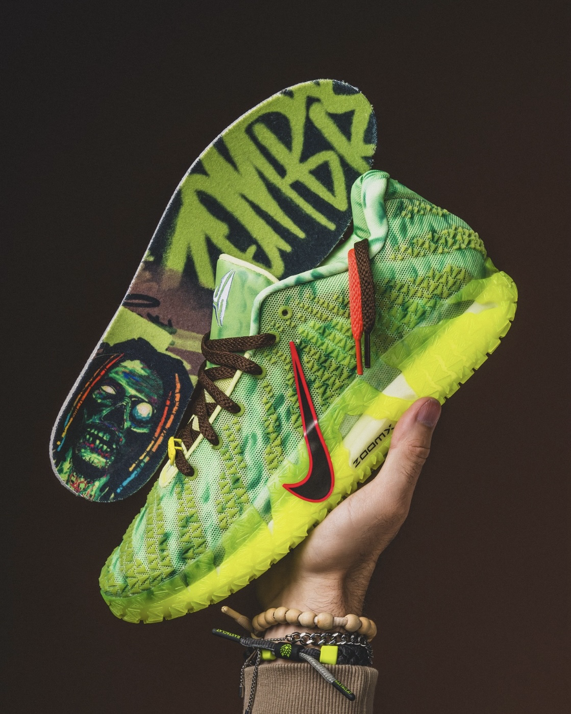 Nike Ja 3 "Zombie" 萬聖節 殭屍綠 青綠色 莫蘭特 三代 緩震XDR 實戰籃球鞋