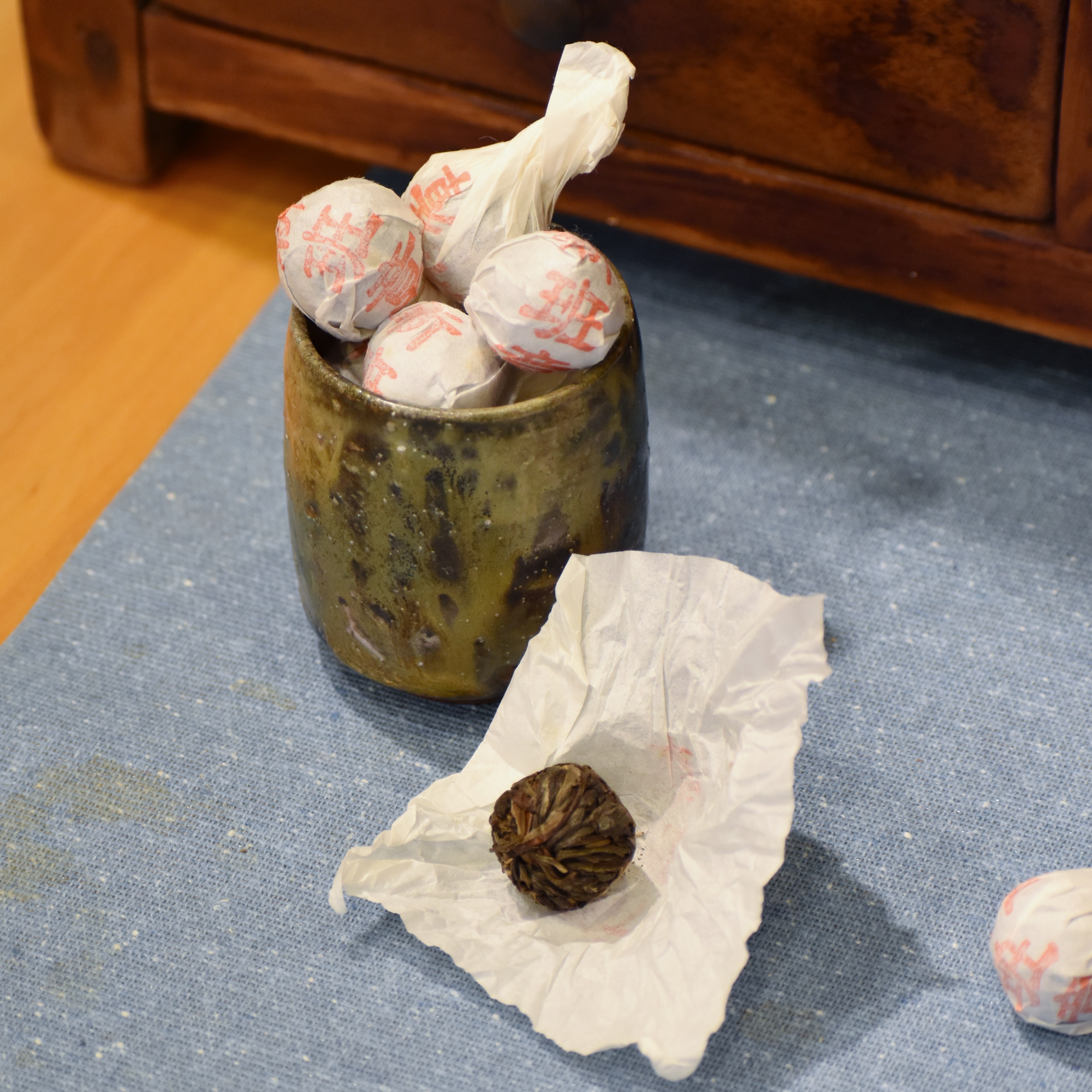 2022年 班章 古樹純料 普洱生茶 茶丹龍珠