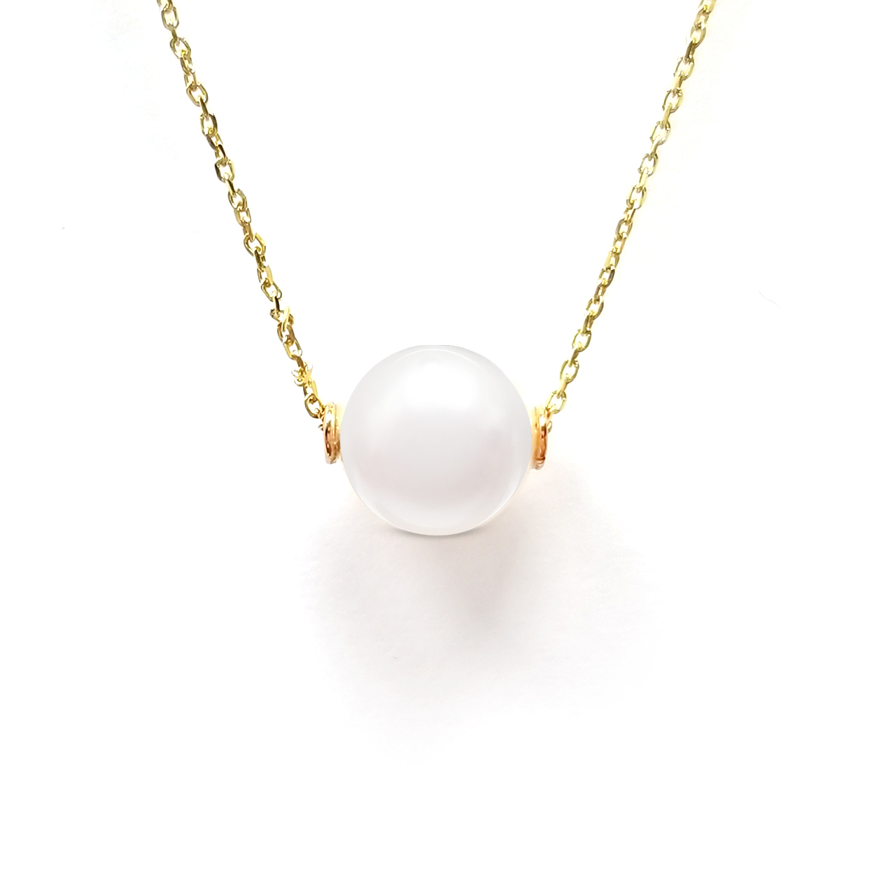 日本18K黃金Akoya珍珠頸鏈