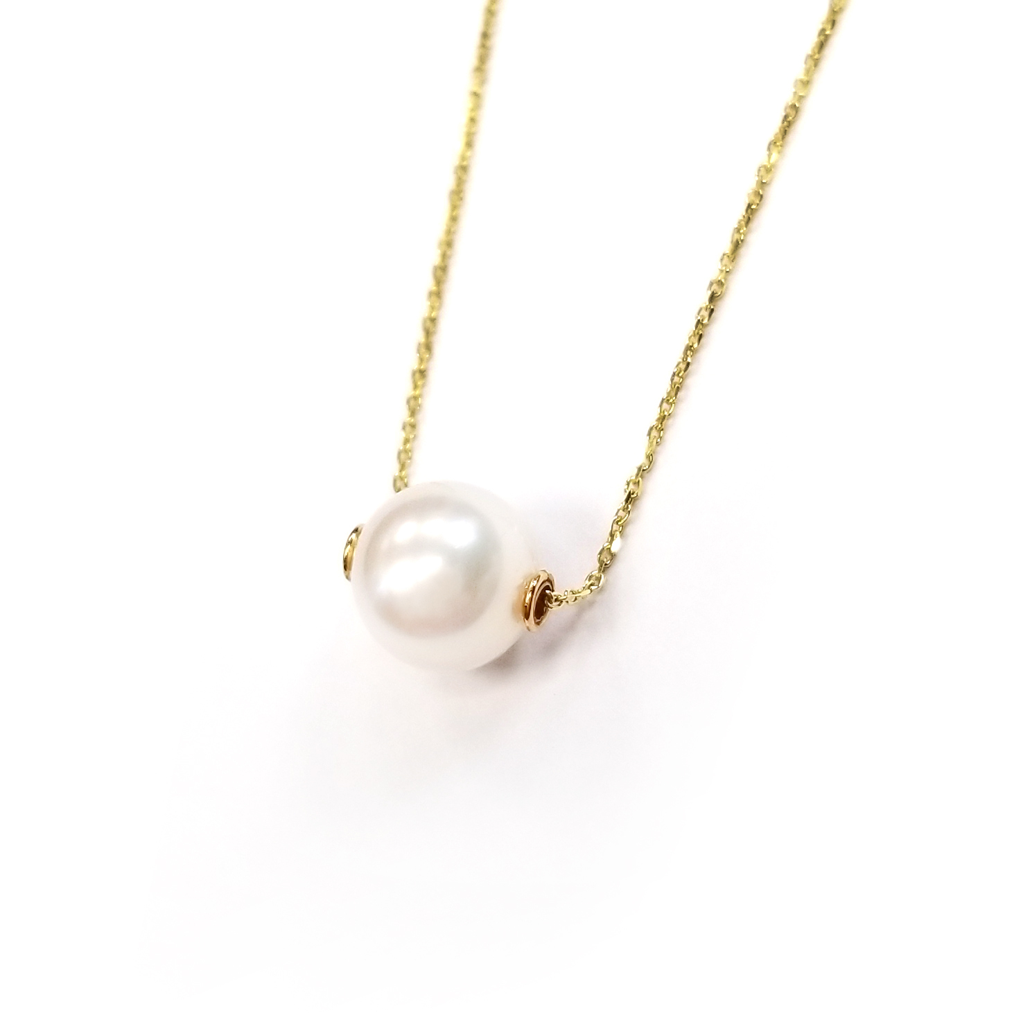 日本18K黃金Akoya珍珠頸鏈