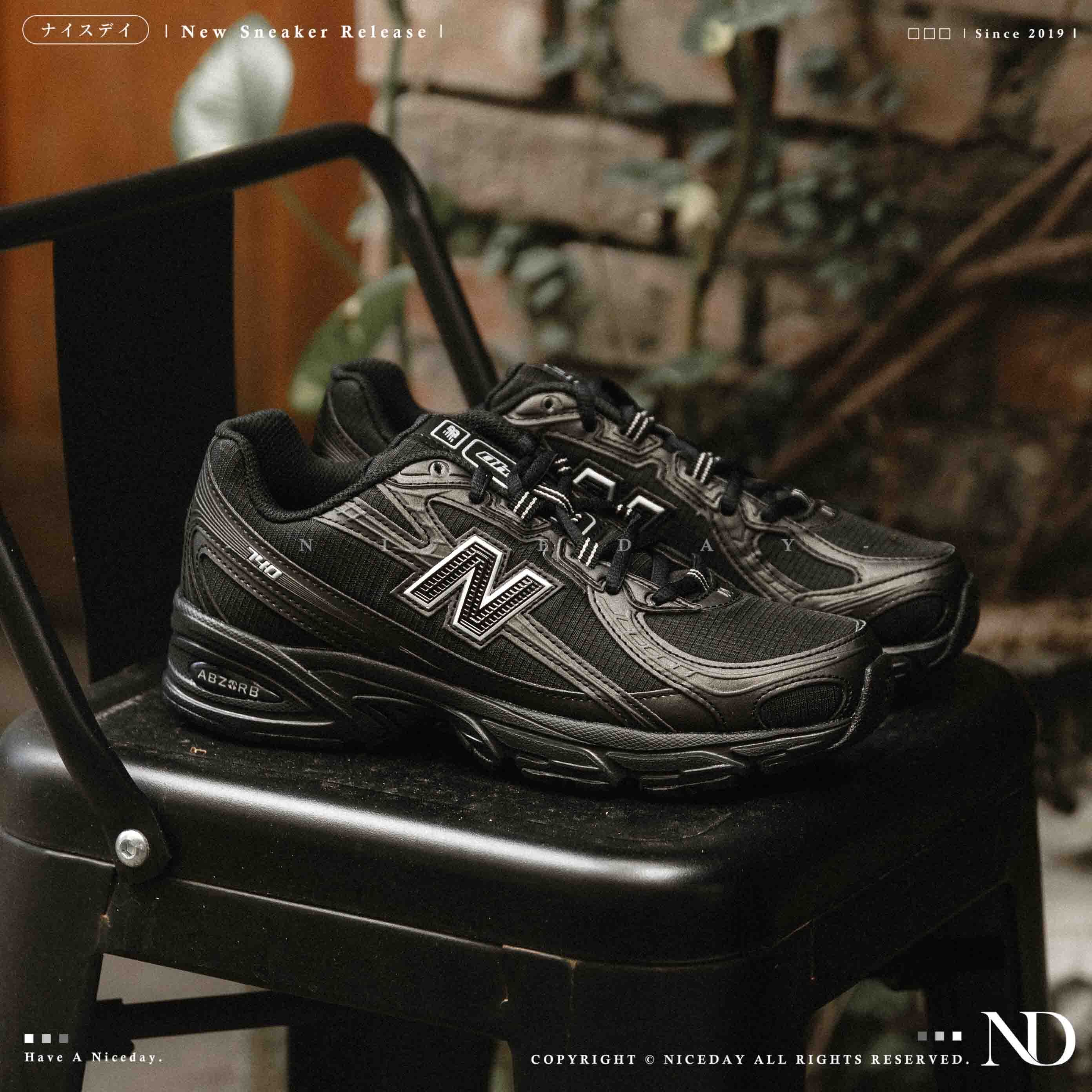 NICEDAY 現貨 New Balance 740 黑 黑魂 深灰 黑灰 金屬銀 黑銀 灰色 男女鞋 復古 U740BS2