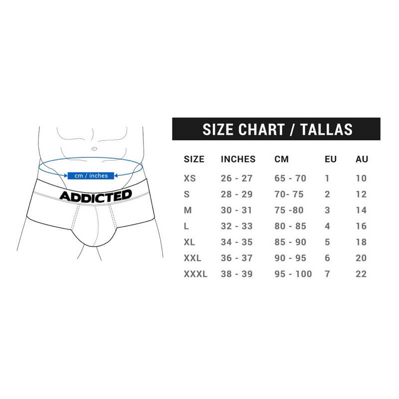 ADDICTED AD1289P TROPICANA TRUNK MESH 四角 內褲 超值組