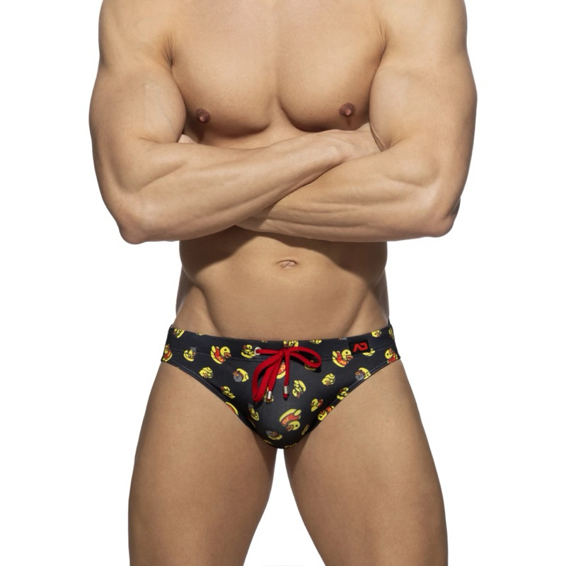 ADDICTED ADS324 AD DUCKIES SWIM BRIEF 三角 泳褲
