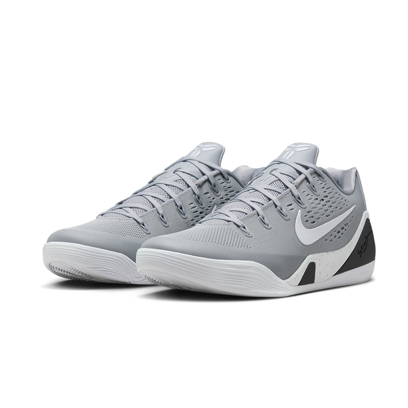 Nike Kobe 9 EM Low Protro "Wolf Grey" 黑曼巴 實戰籃球鞋 男款 灰 IH1401-001 [台灣現貨]
