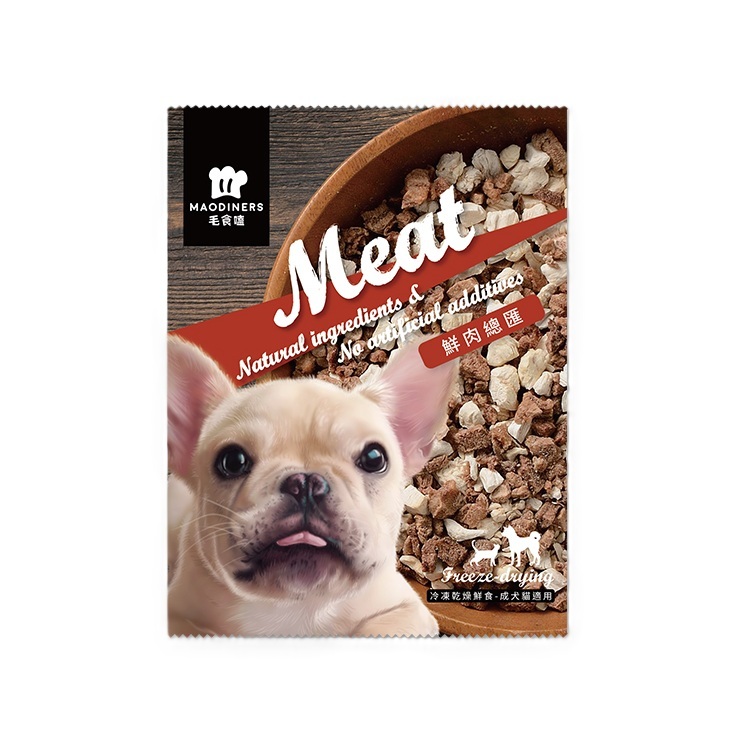 MAODINERS 成犬貓用 冷凍乾燥 鮮食 鮮肉總匯 20g