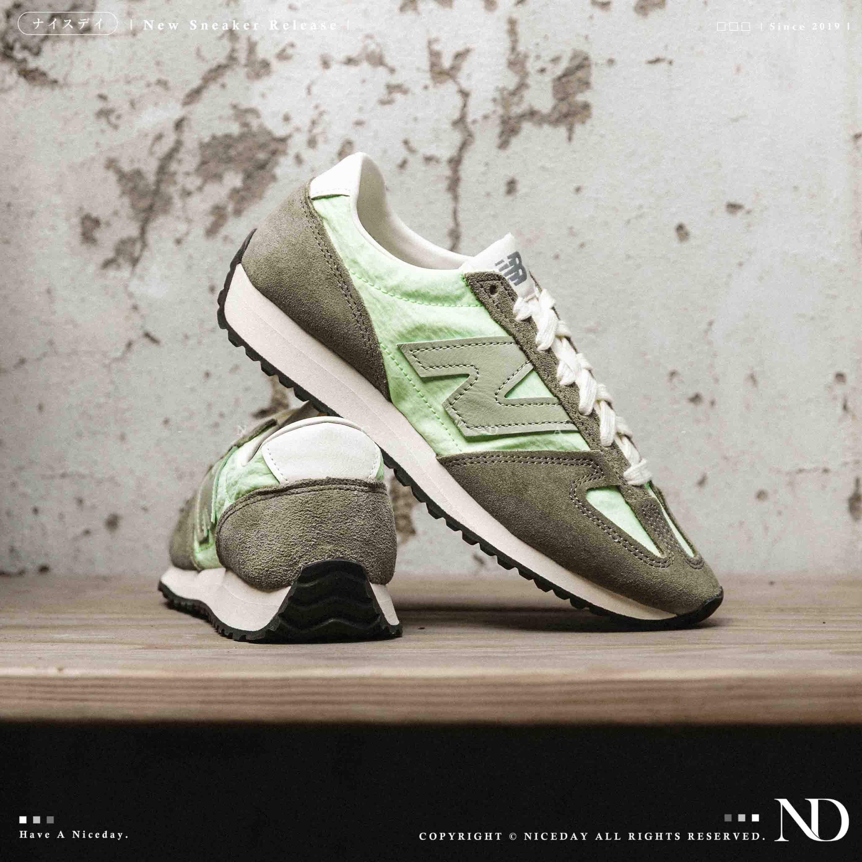 NICEDAY 現貨 New Balance 471 抹茶 綠 青綠色 綠 拼接 麂皮 復古 女鞋 U471AP