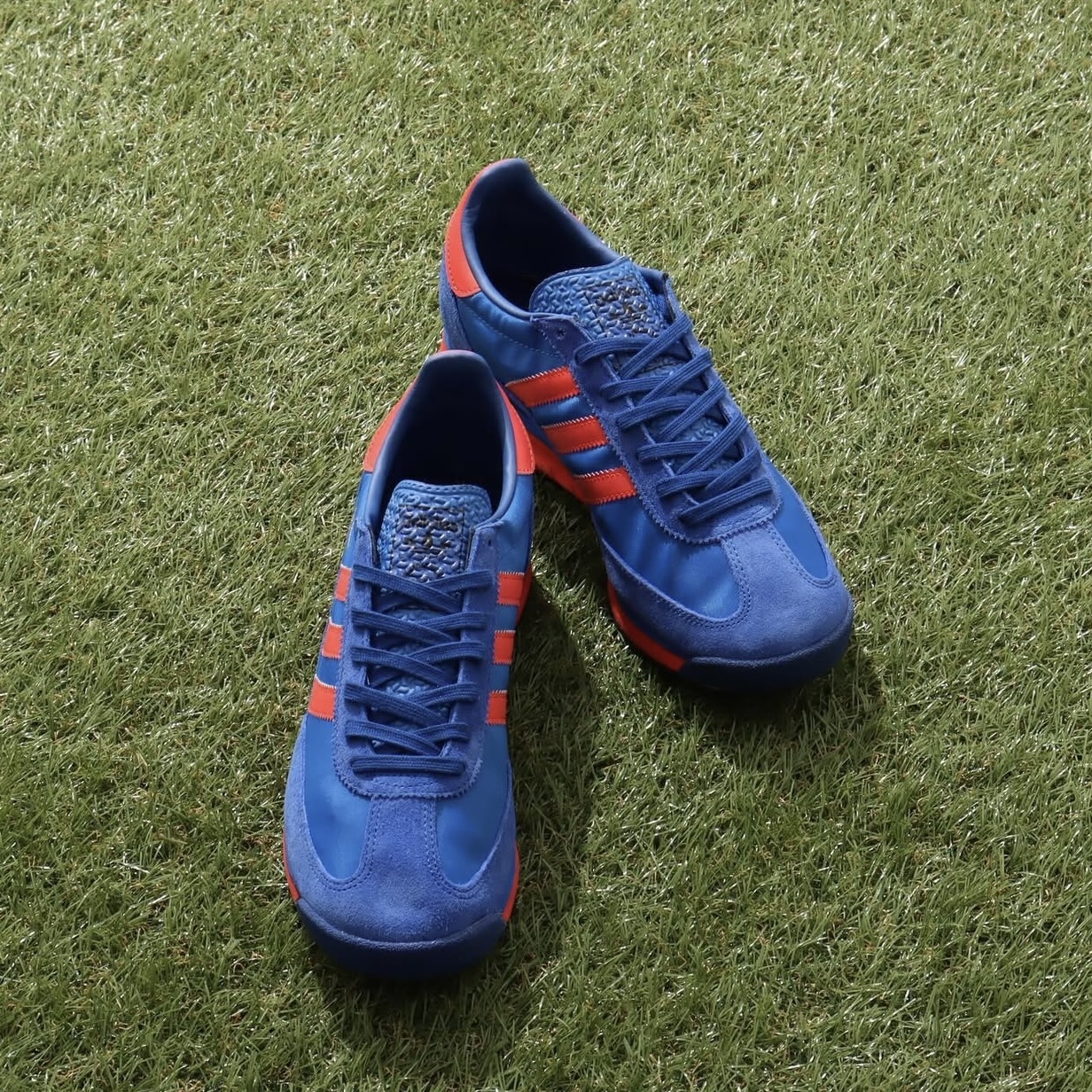 ADIDAS SL 72 RS 藍橘 亮藍 金標 麂皮 復古 休閒 IG4648