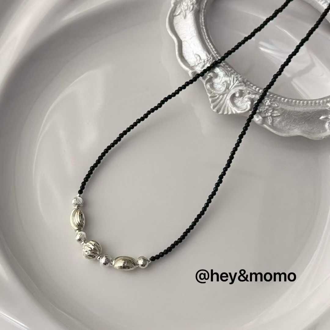 HM5146 ⚪925 貝殼紋項鍊