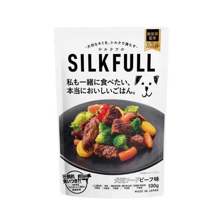 SILKFULL 犬用濕糧 牛肉口味 100g