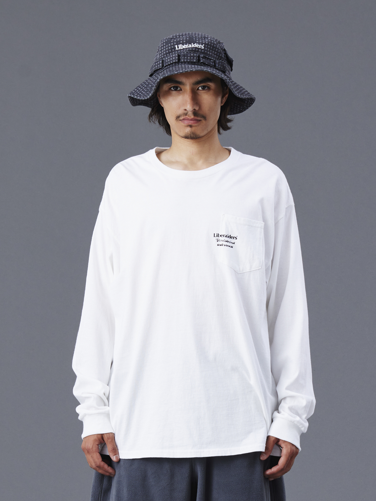 LIBERAIDERS HEADQUARTERS L/S TEE 775072503 WHITE