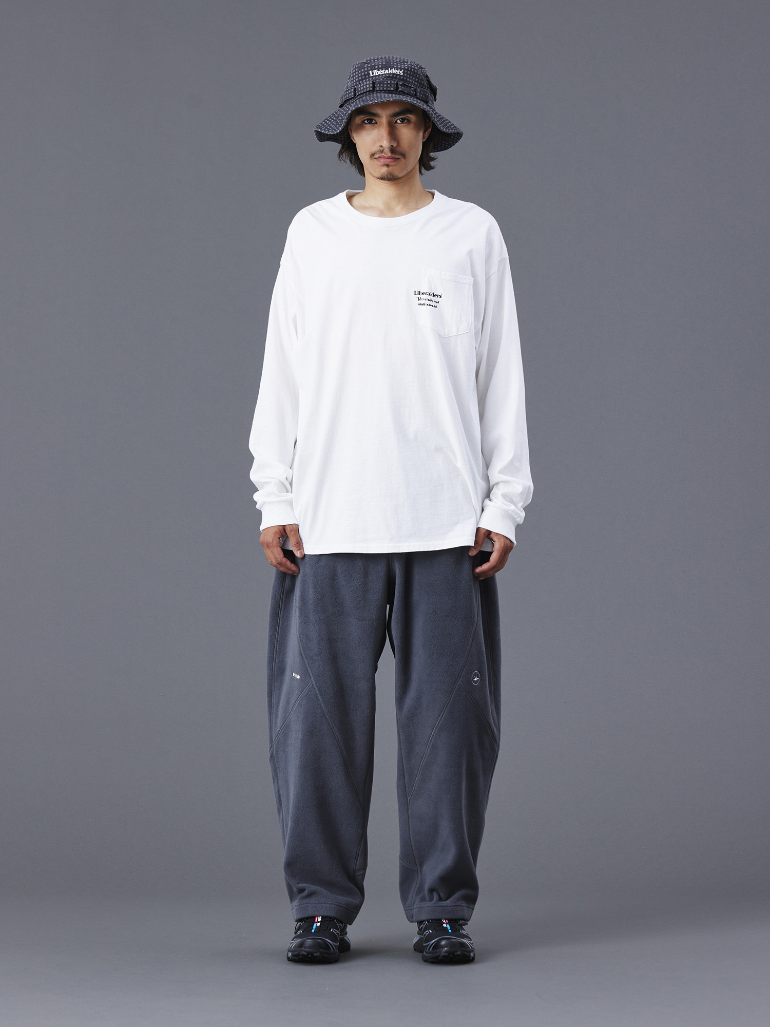 LIBERAIDERS HEADQUARTERS L/S TEE 775072503 WHITE