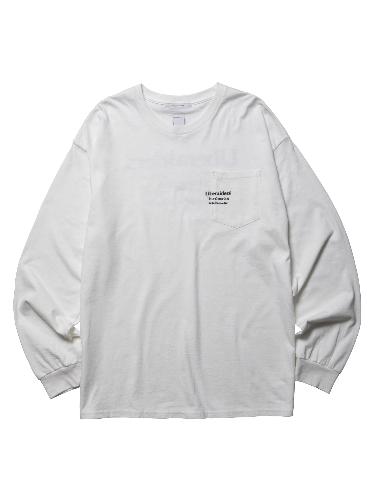 LIBERAIDERS HEADQUARTERS L/S TEE 775072503 WHITE