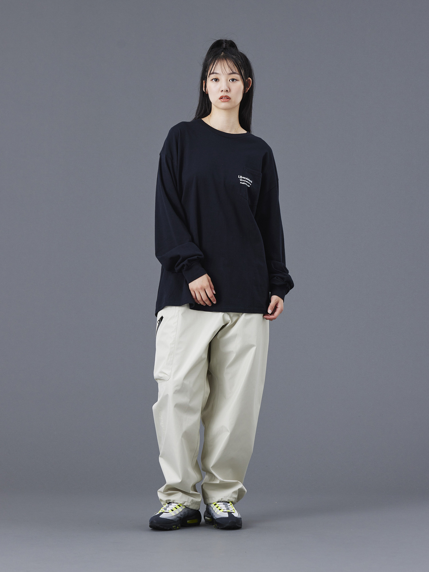 LIBERAIDERS HEADQUARTERS L/S TEE 775072503 BLACK