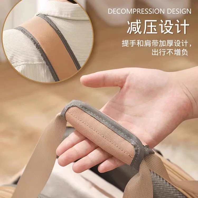 FLUFFYBABY 宠物外出单肩双肩包可扩展