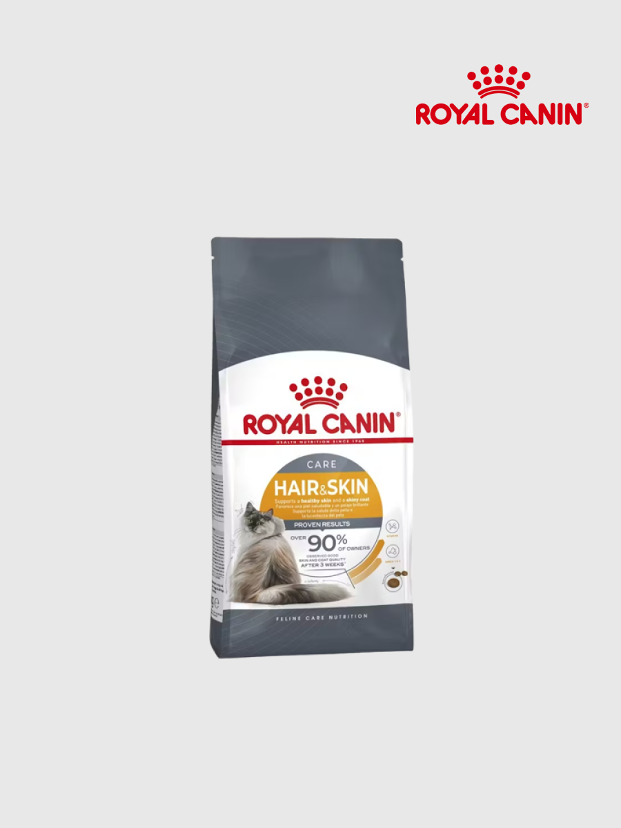 【法國皇家 ROYAL CANIN】HS33 亮毛護膚成貓專用乾糧｜2kg