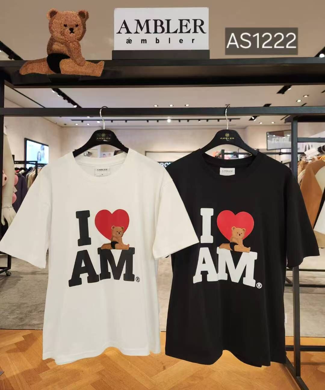 韓國代購 AMBLER 25年新款特價短袖AS1222