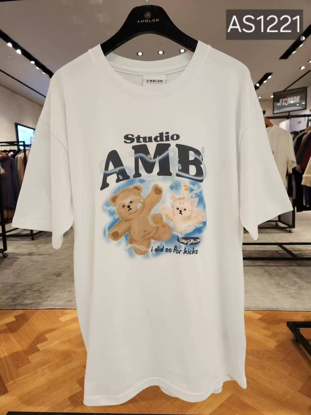 韓國代購 AMBLER 25年新款特價短袖AS1221