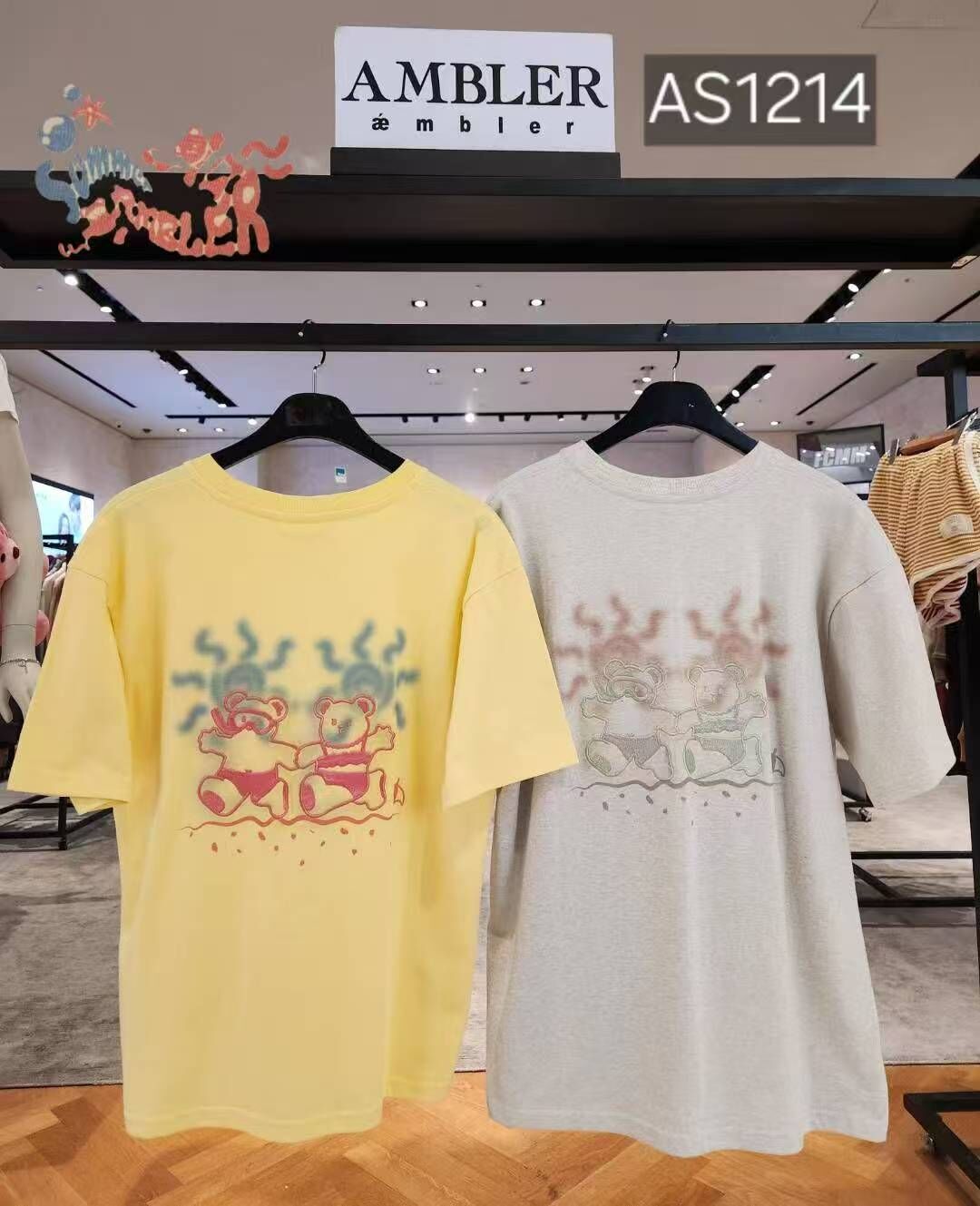 韓國代購 AMBLER 25年新款特價短袖AS1214