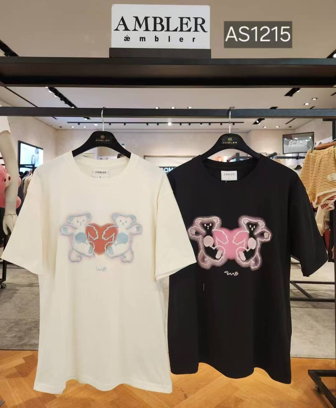 韓國代購 AMBLER 25年新款特價短袖AS1215