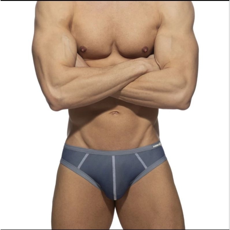 𝐀𝐃𝐃𝐈𝐂𝐓𝐄𝐃 AD1246  JEANS STYLE BIKINI BRIEF 三角內褲 【G-Punch】