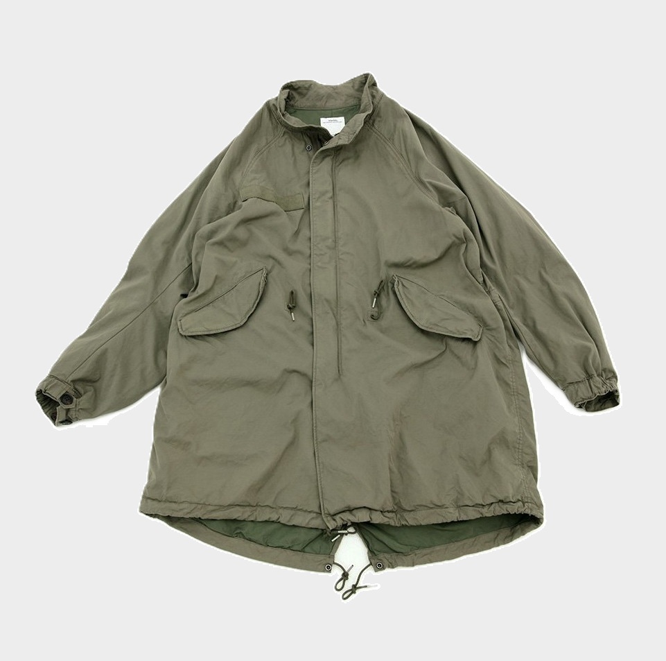 LAST PCS: VISVIM 2025 A/W SIX-FIVE FISHTAIL PARKA MUD DYE *ISETAN LIMITED 伊勢丹限定 - PRE ORDER ITEM (預訂中)