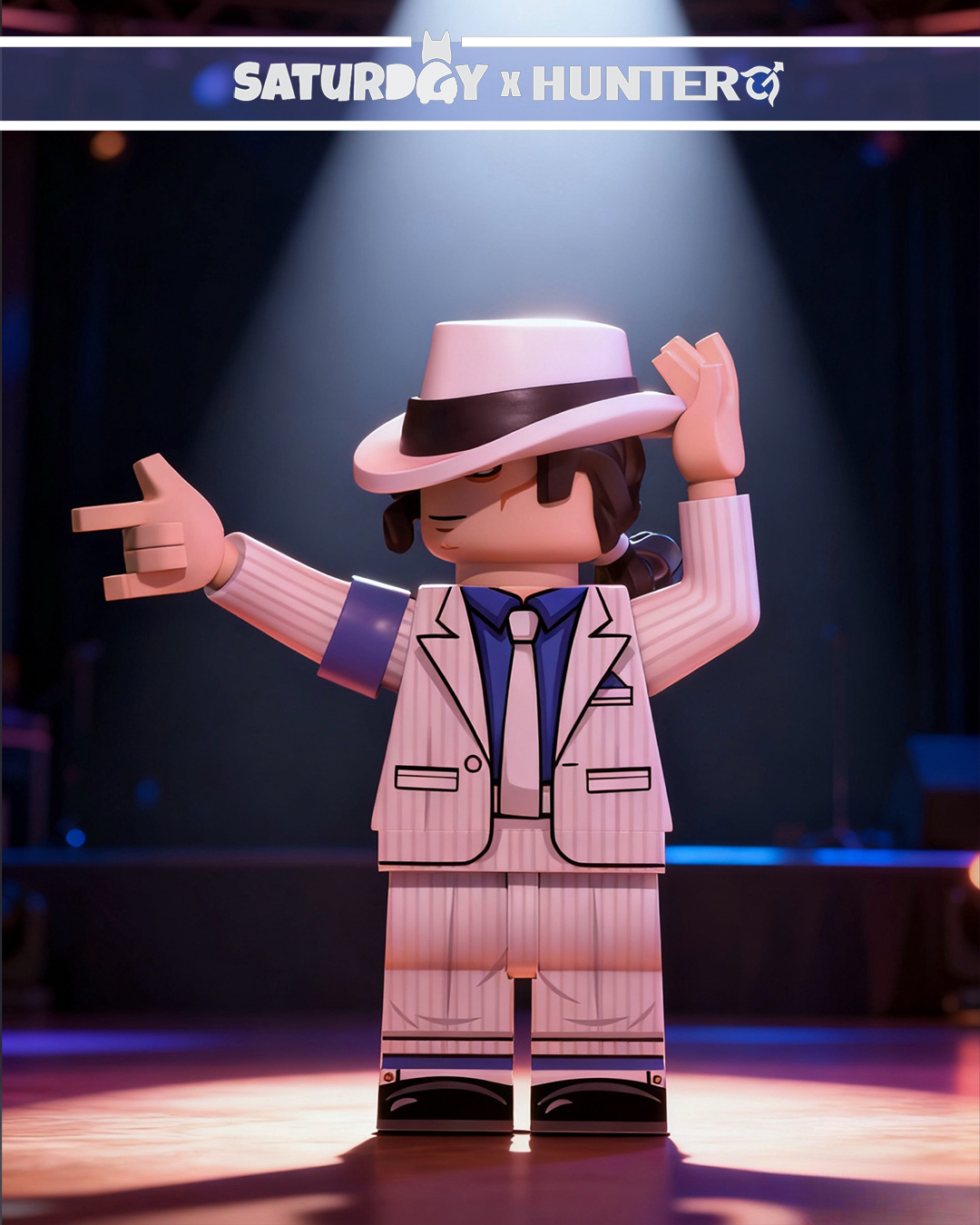 【預訂】【Saturday X Hunter】白西裝MJ