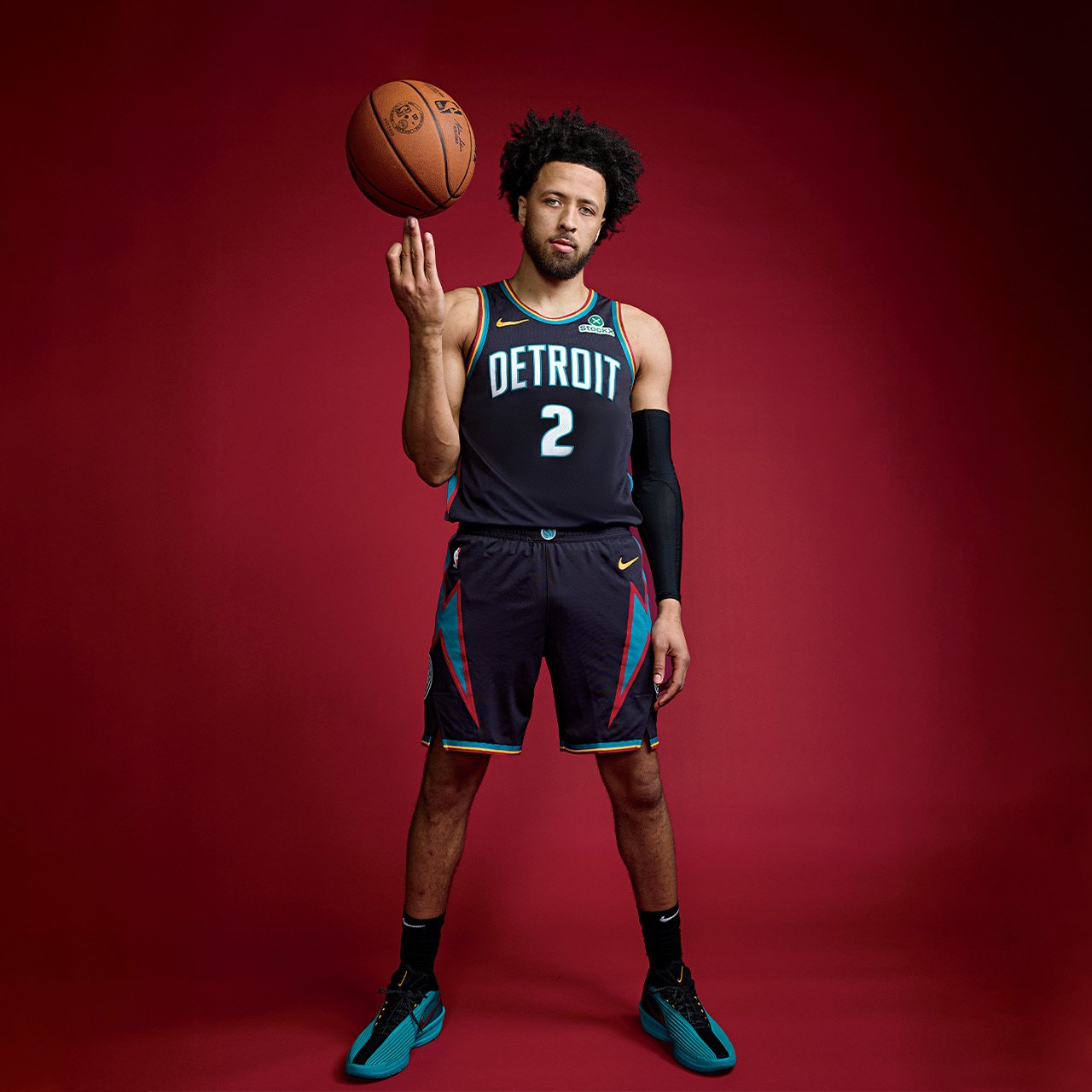 底特律活塞隊 25-26 城市版球衣