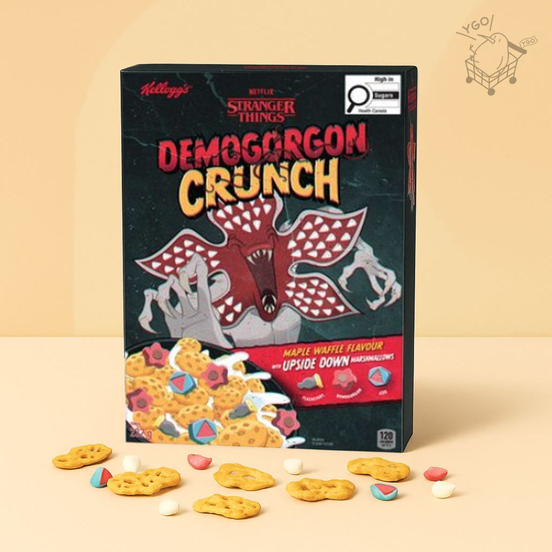 Kellogg’s 家樂氏 Stranger Things 限定版楓糖鬆餅麥片 - 232g
