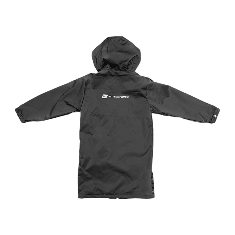 兒童/成人輕薄款游泳上水保溫褸 - 黑