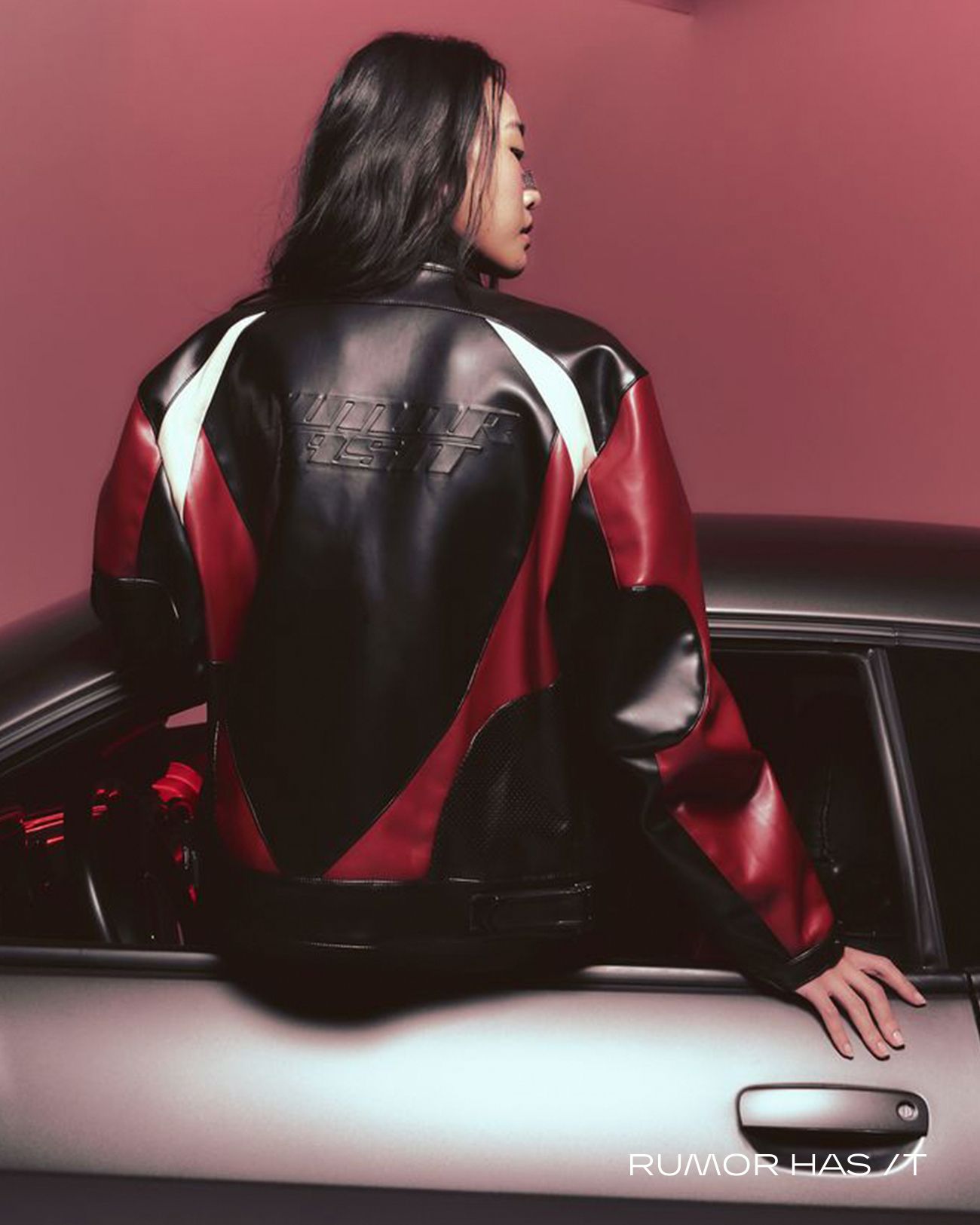 RHI Speedline Faux Leather Jacket