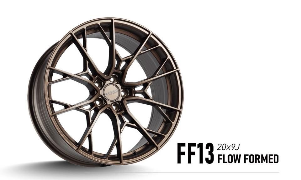 【旋壓輕量鋁圈】DATA CHAMPS WHEELS  20吋旋壓鋁圈  FF13 古銅金 9.0J 5/112 ET32 四入組