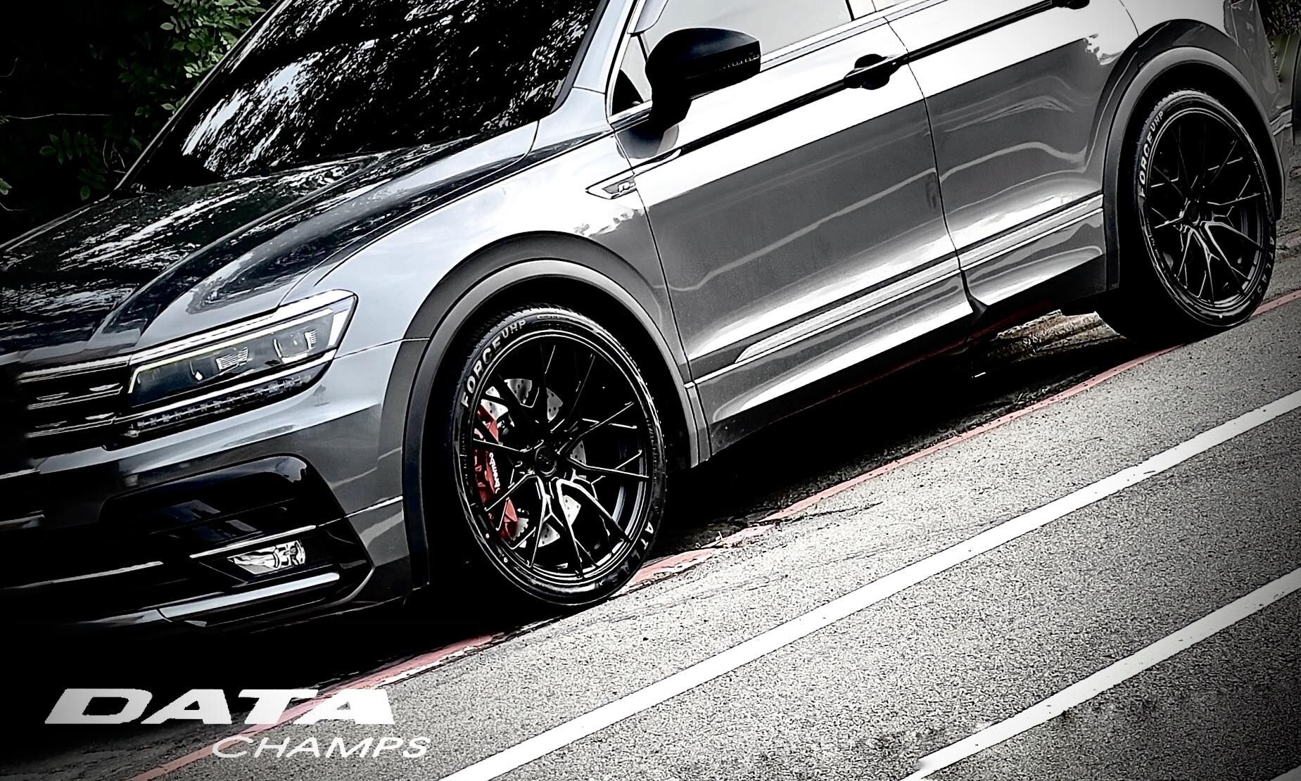 【旋壓輕量鋁圈】DATA CHAMPS WHEELS  20吋旋壓鋁圈 FF13 高亮銀   9 J 5/112 ET32 四入組