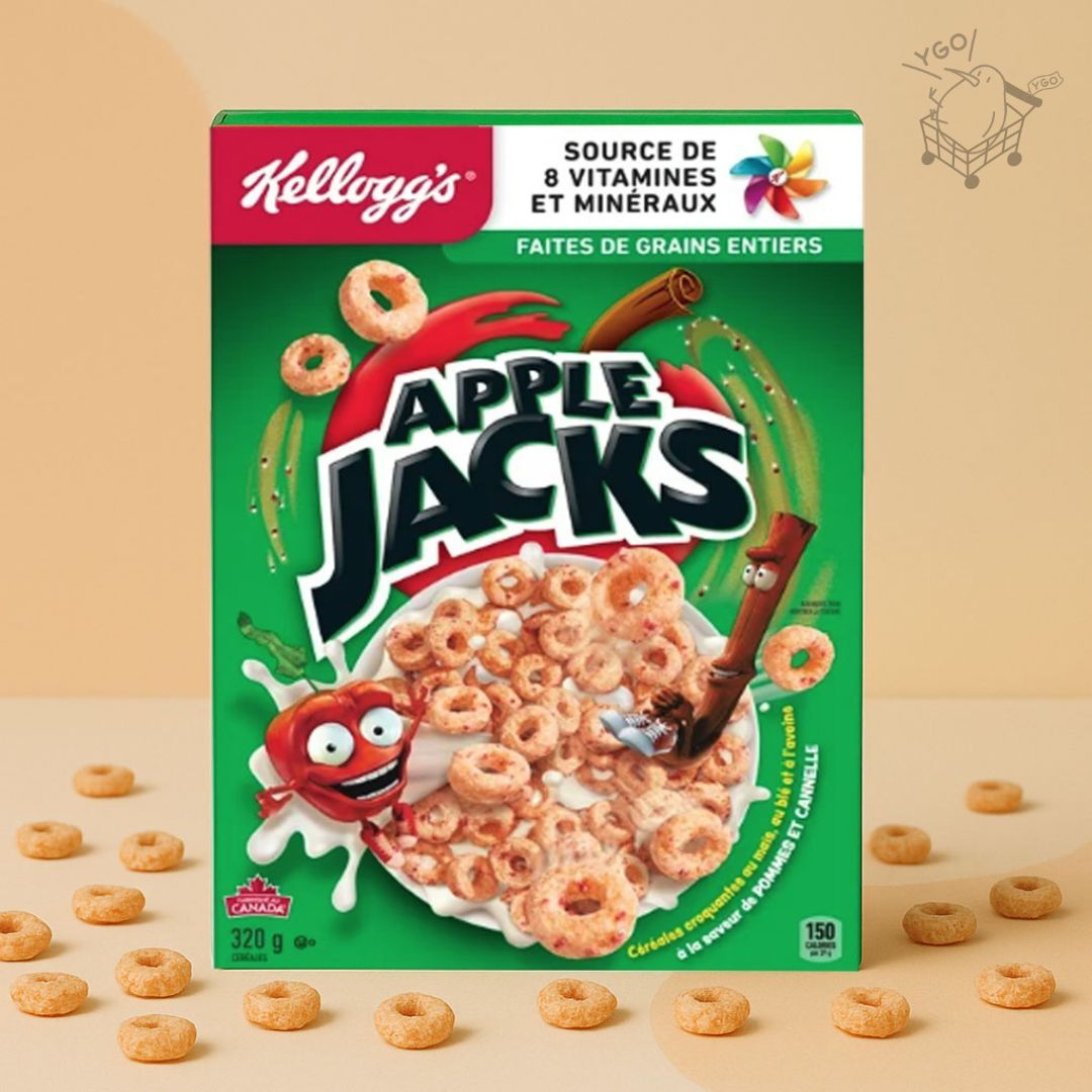 Kellogg’s 家樂氏 Apple Jacks 蘋果肉桂麥片 - 320g