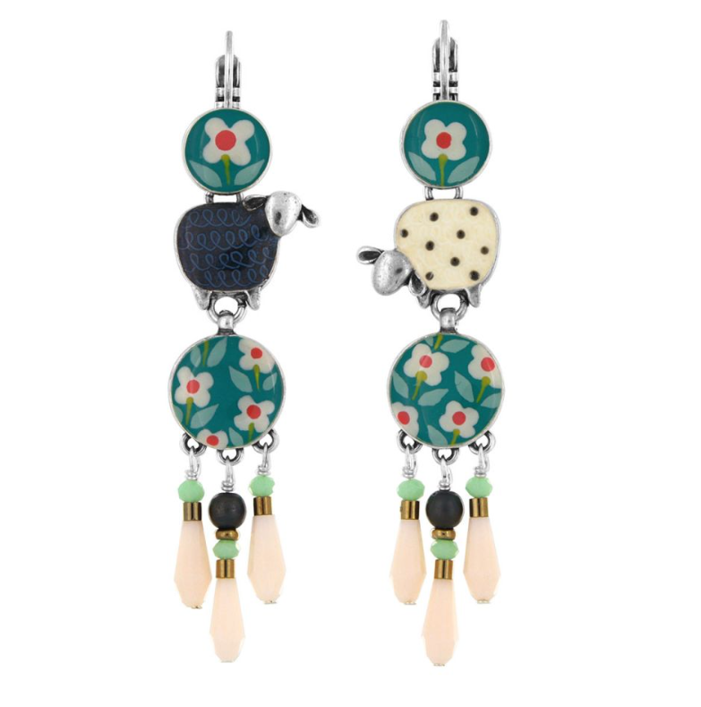 Taratata Tweed Earrings - W24-06776-10M
