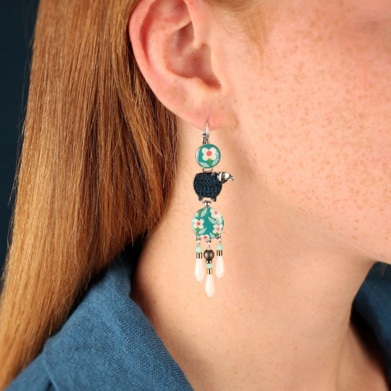 Taratata Tweed Earrings - W24-06776-10M