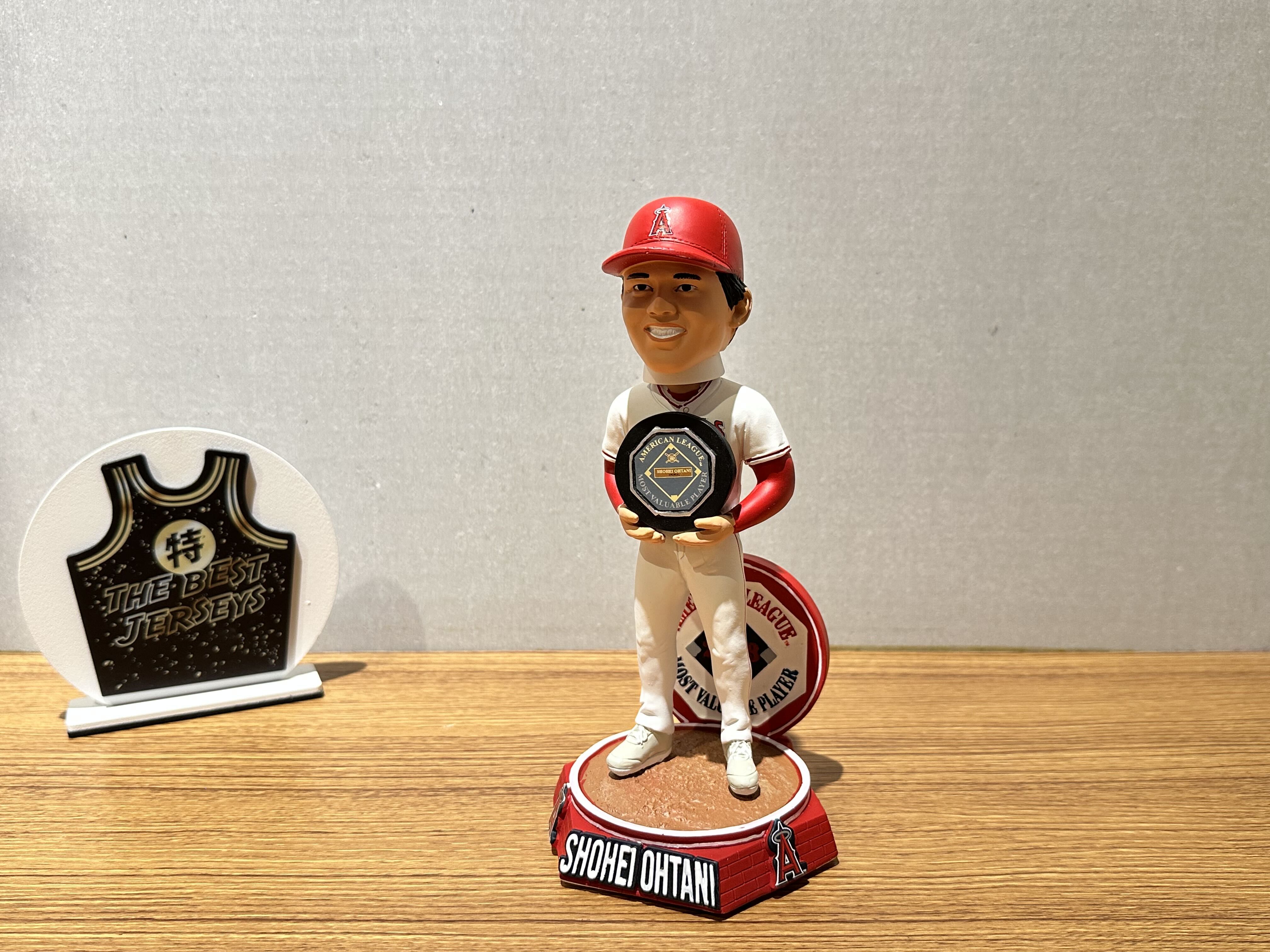 MLB公仔 Shohei Ohtani Los Angeles Angels 洛杉磯天使 美聯最有價值球員 MVP 公仔 Foco Bobblehead 搖頭娃娃 全新含盒裝
