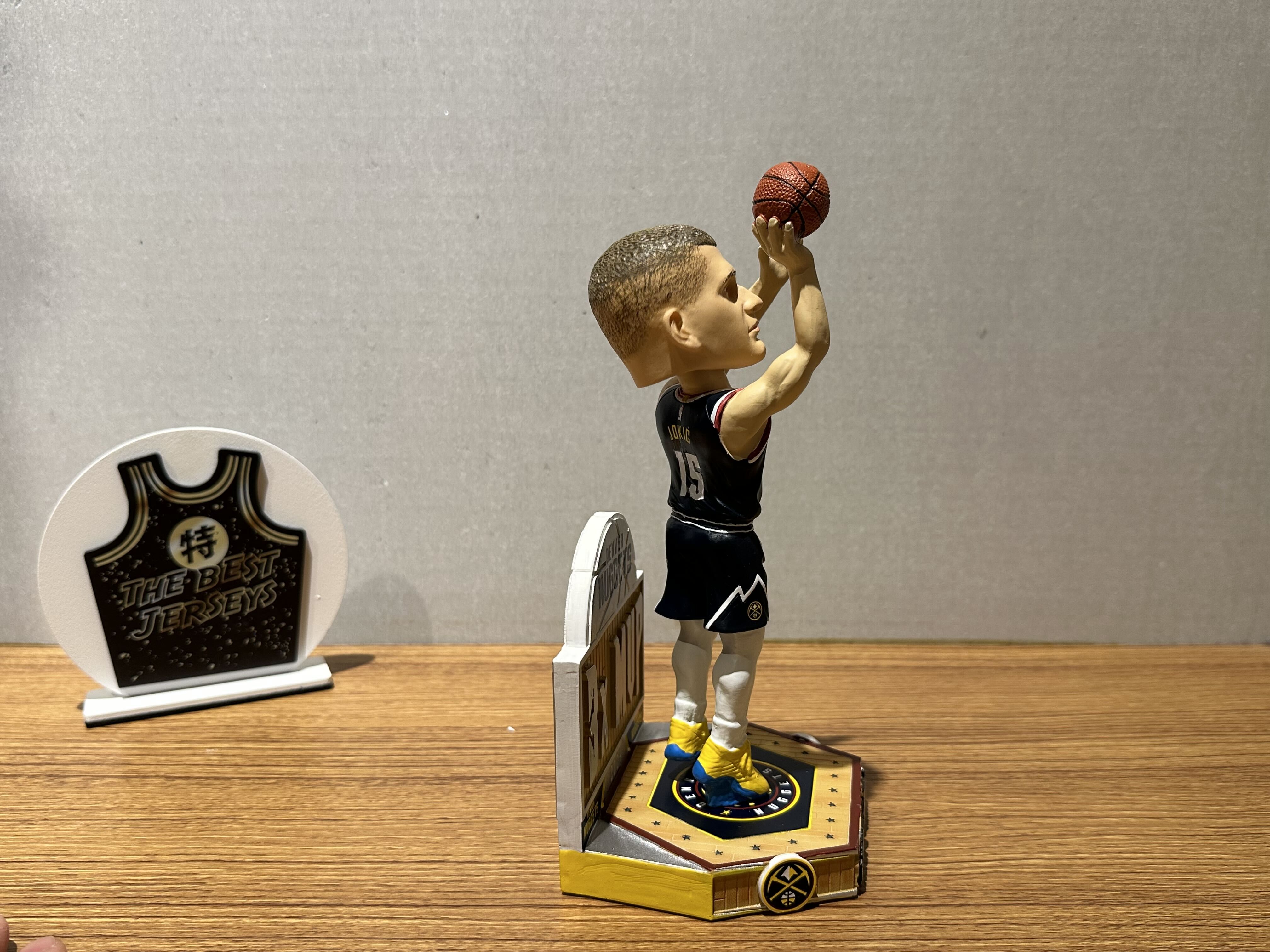 NBA公仔 Nikola Jokic Denver Nuggets 丹佛金塊 三次最有價值球員 公仔 Foco Bobblehead 搖頭娃娃 全新含盒裝
