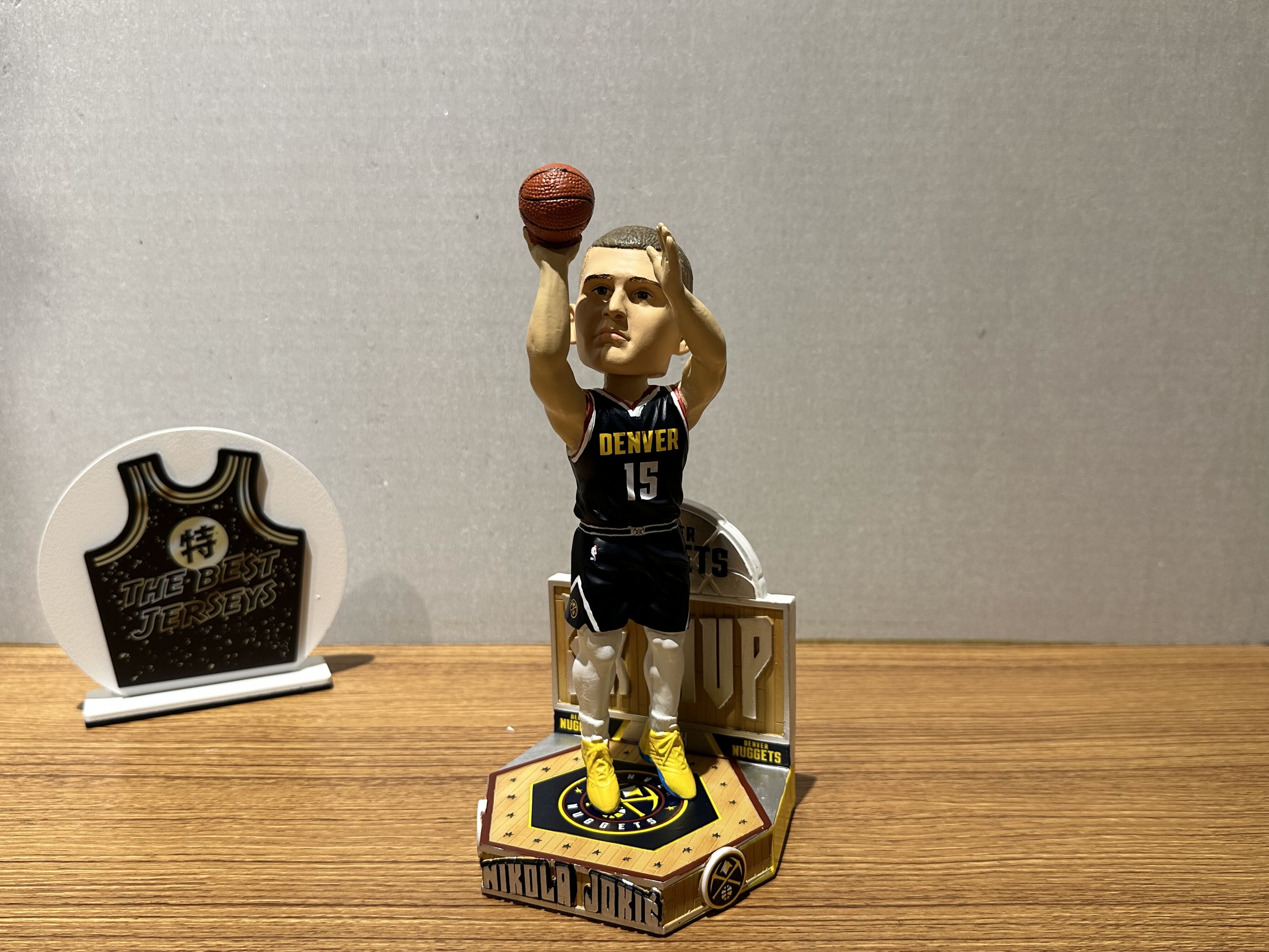 NBA公仔 Nikola Jokic Denver Nuggets 丹佛金塊 三次最有價值球員 公仔 Foco Bobblehead 搖頭娃娃 全新含盒裝