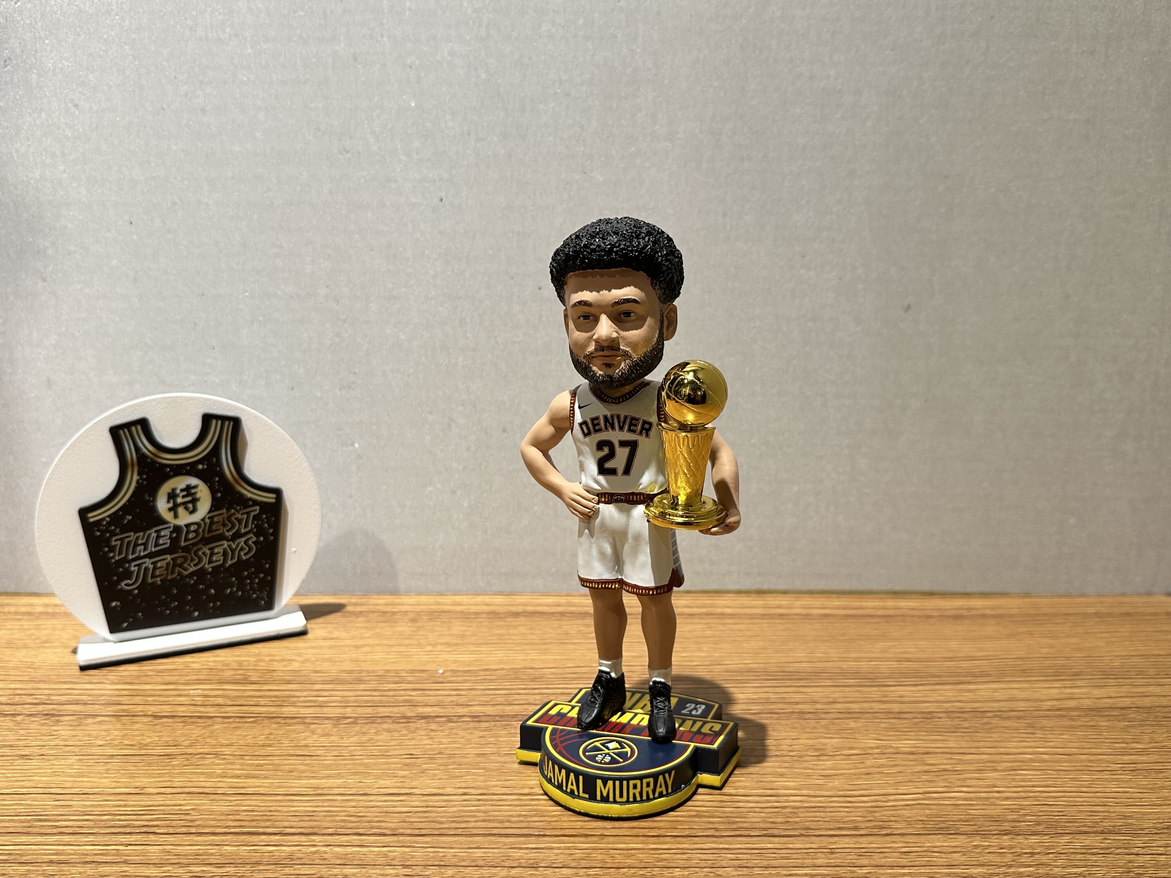 NBA公仔 Jamal Murray Denver Nuggets 丹佛金塊 冠軍紀念 城市版 公仔 Foco Bobblehead 搖頭娃娃 全新含盒裝