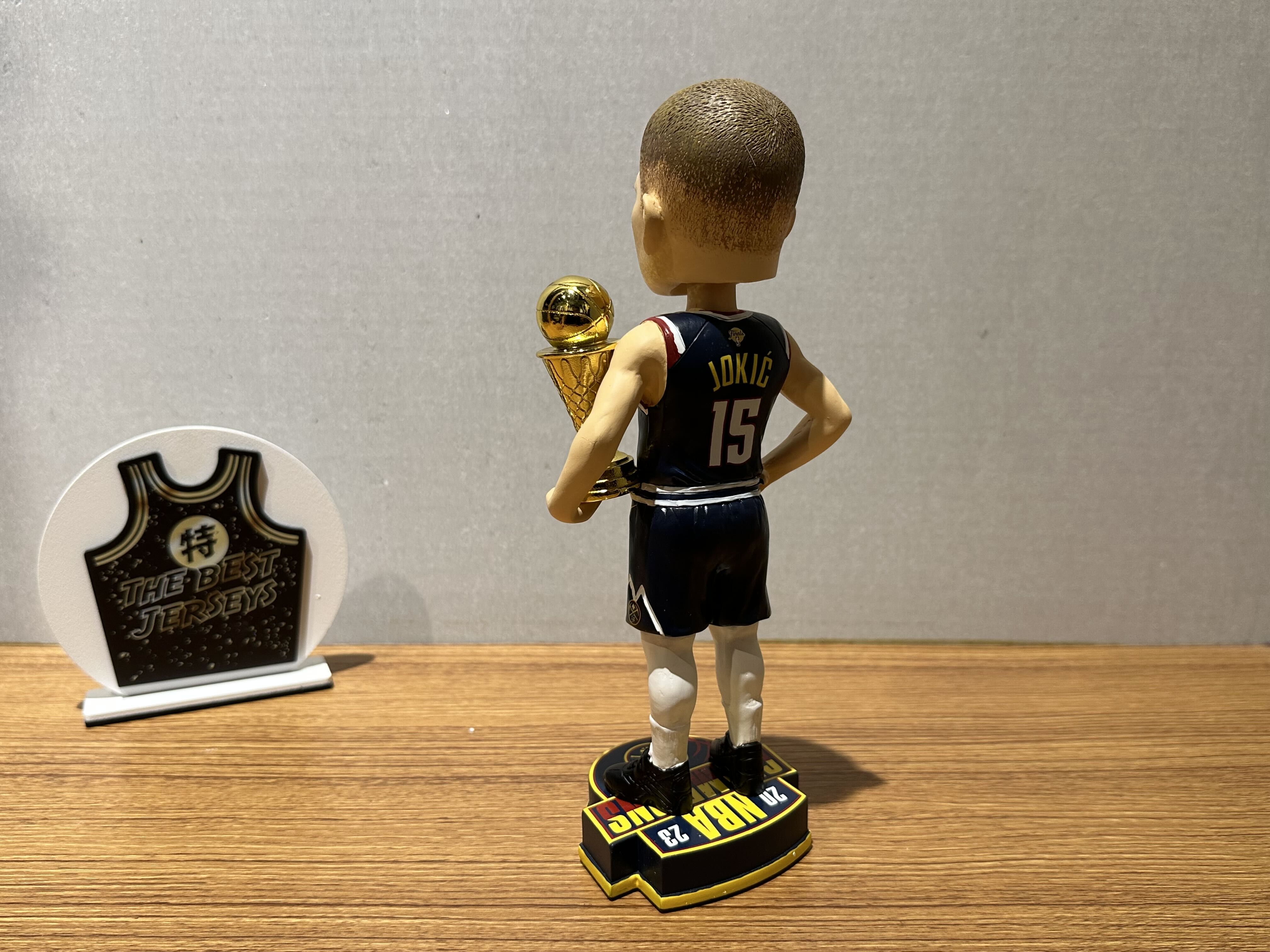 NBA公仔 Nikola Jokic Denver Nuggets 丹佛金塊 冠軍紀念 最有價值球員 MVP 公仔 Foco Bobblehead 搖頭娃娃 全新含盒裝