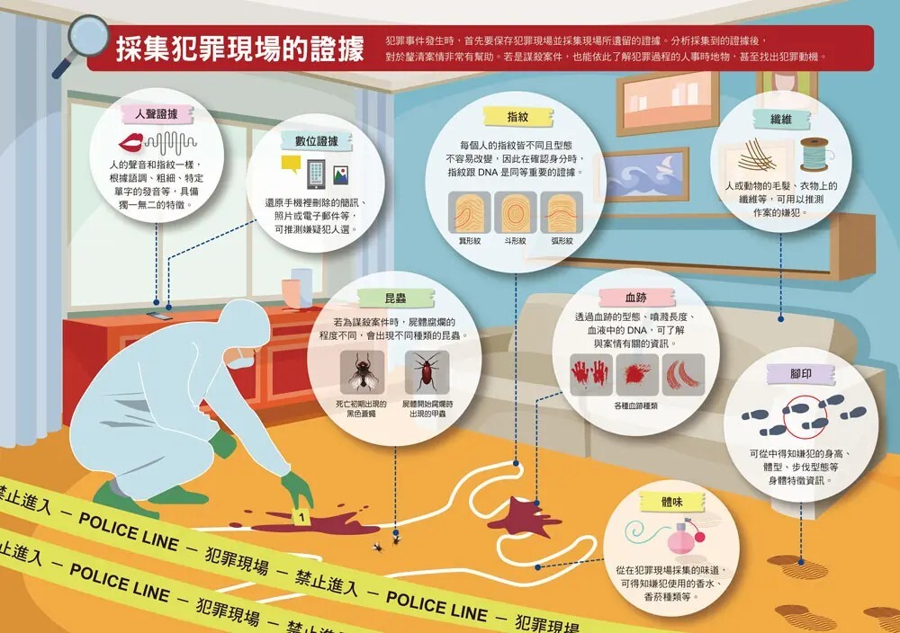 漫畫大英百科【文明文化6】：犯罪偵查