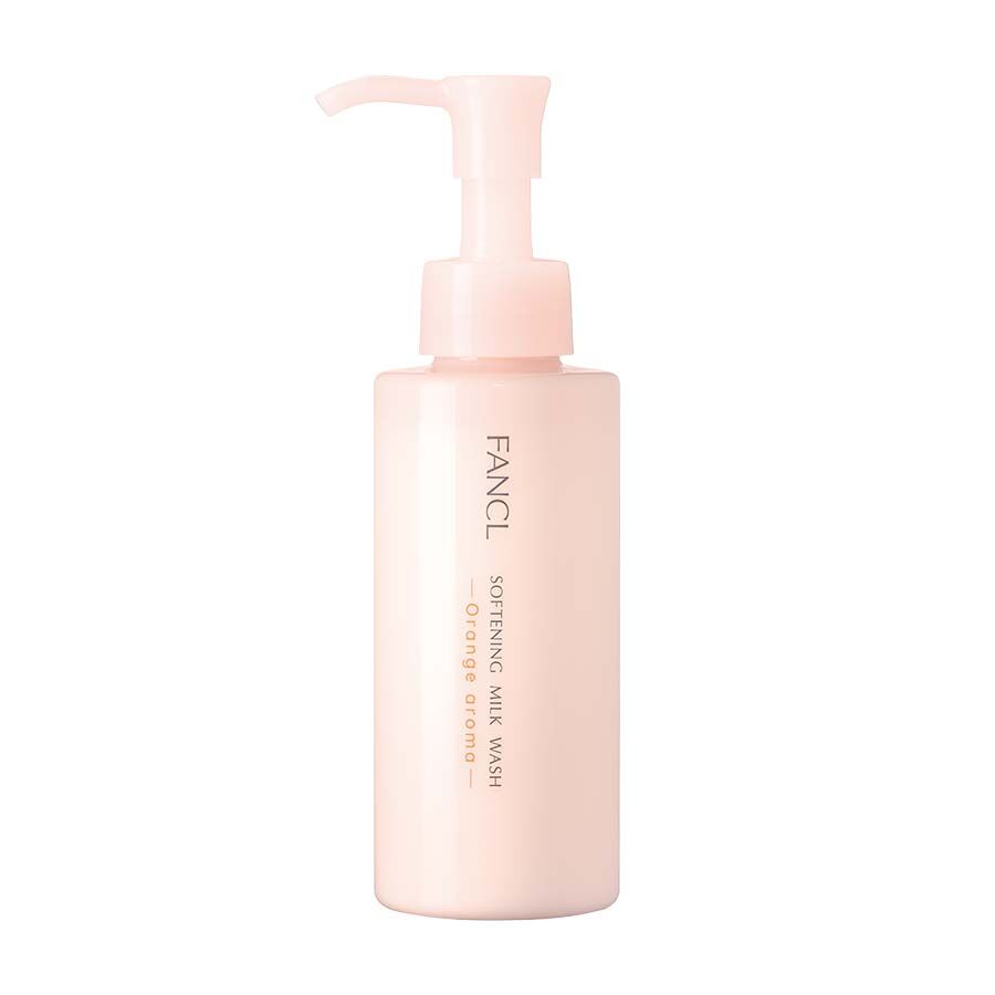 [限定] FANCL Softening Milk Wash Orange Aroma 120ml