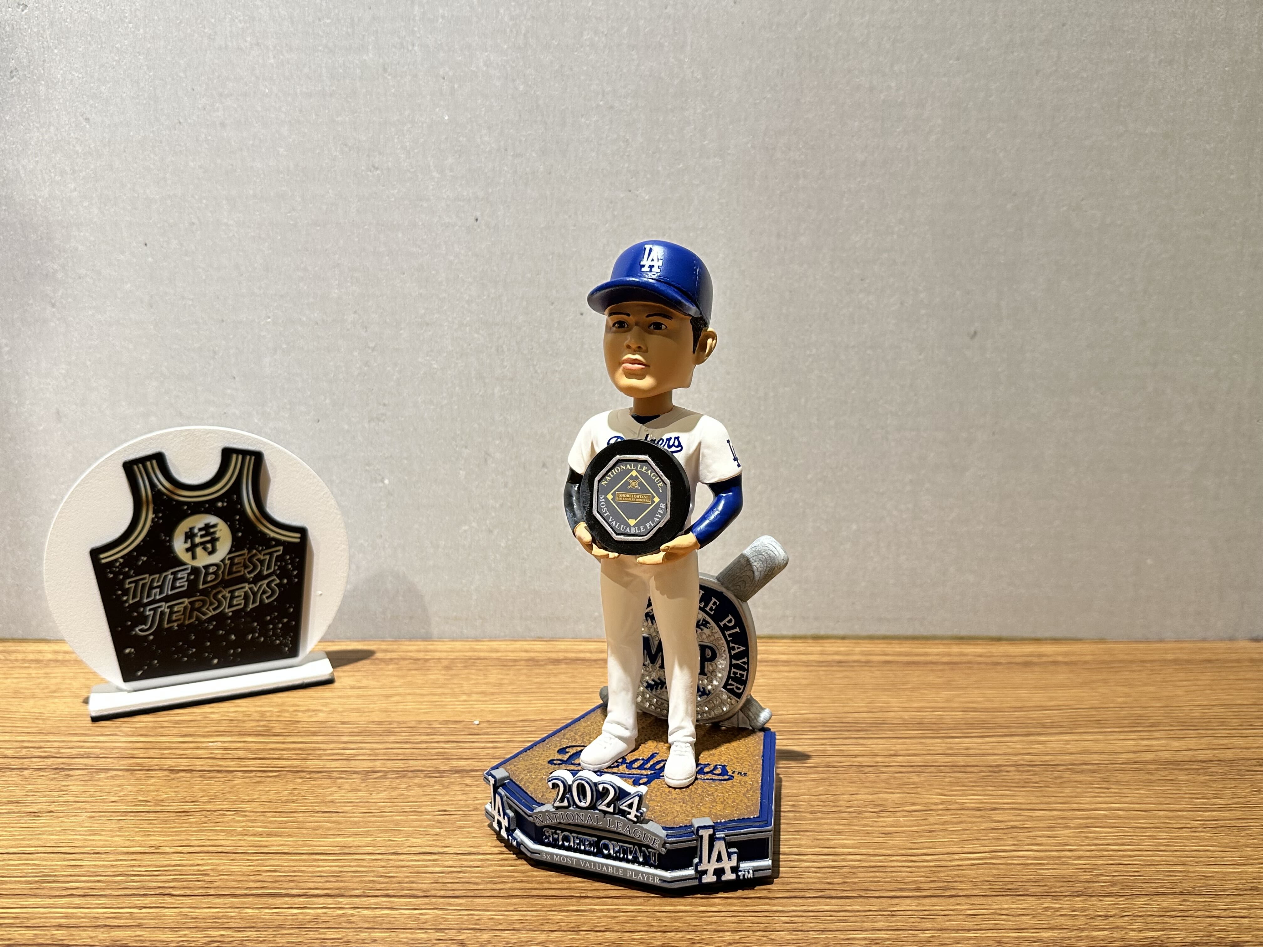MLB公仔 Shohei Ohtani Los Angeles Dodgers 洛杉磯道奇 國聯最有價值球員 公仔 Foco Bobblehead 搖頭娃娃 全新含盒裝