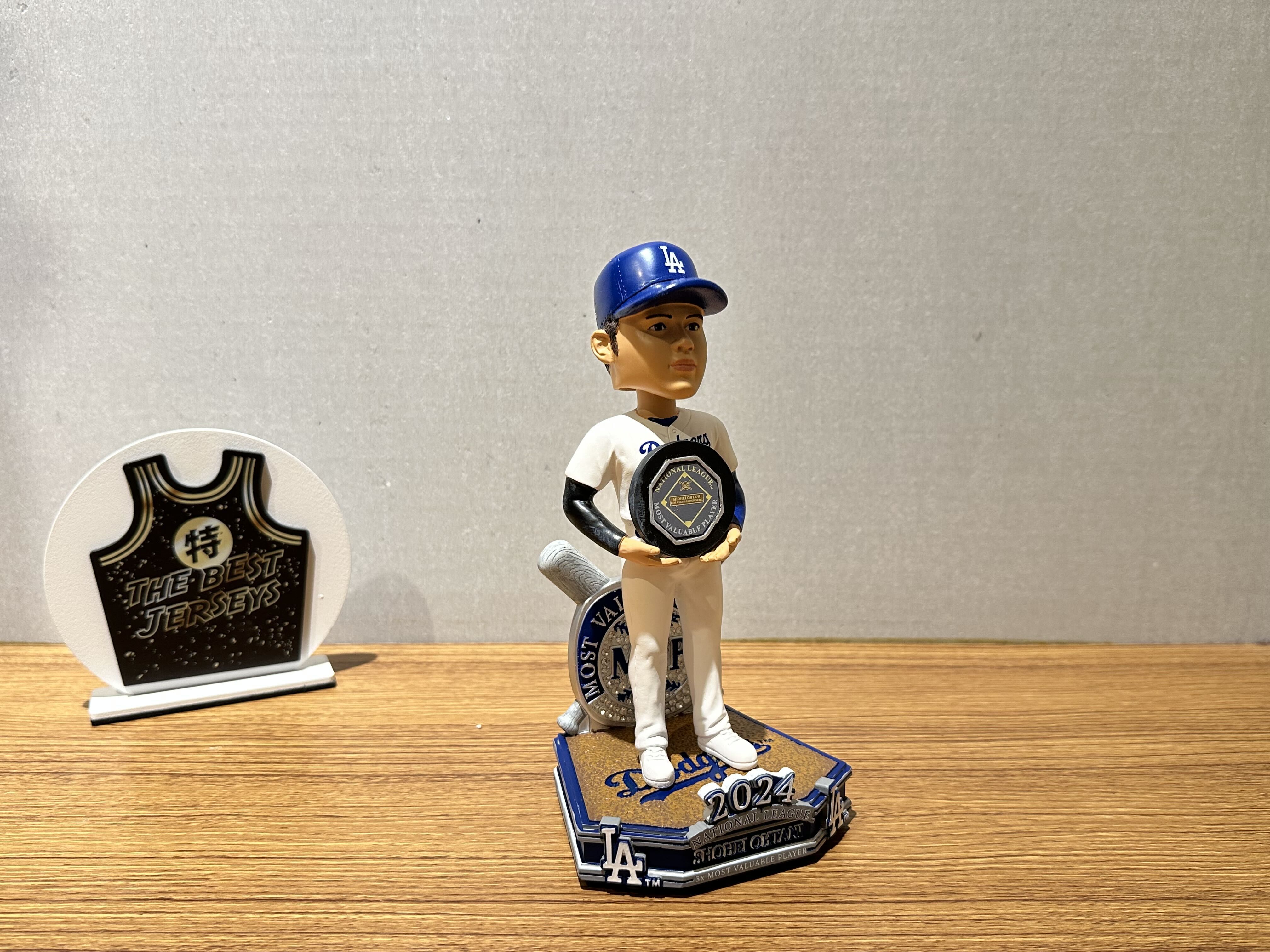MLB公仔 Shohei Ohtani Los Angeles Dodgers 洛杉磯道奇 國聯最有價值球員 公仔 Foco Bobblehead 搖頭娃娃 全新含盒裝