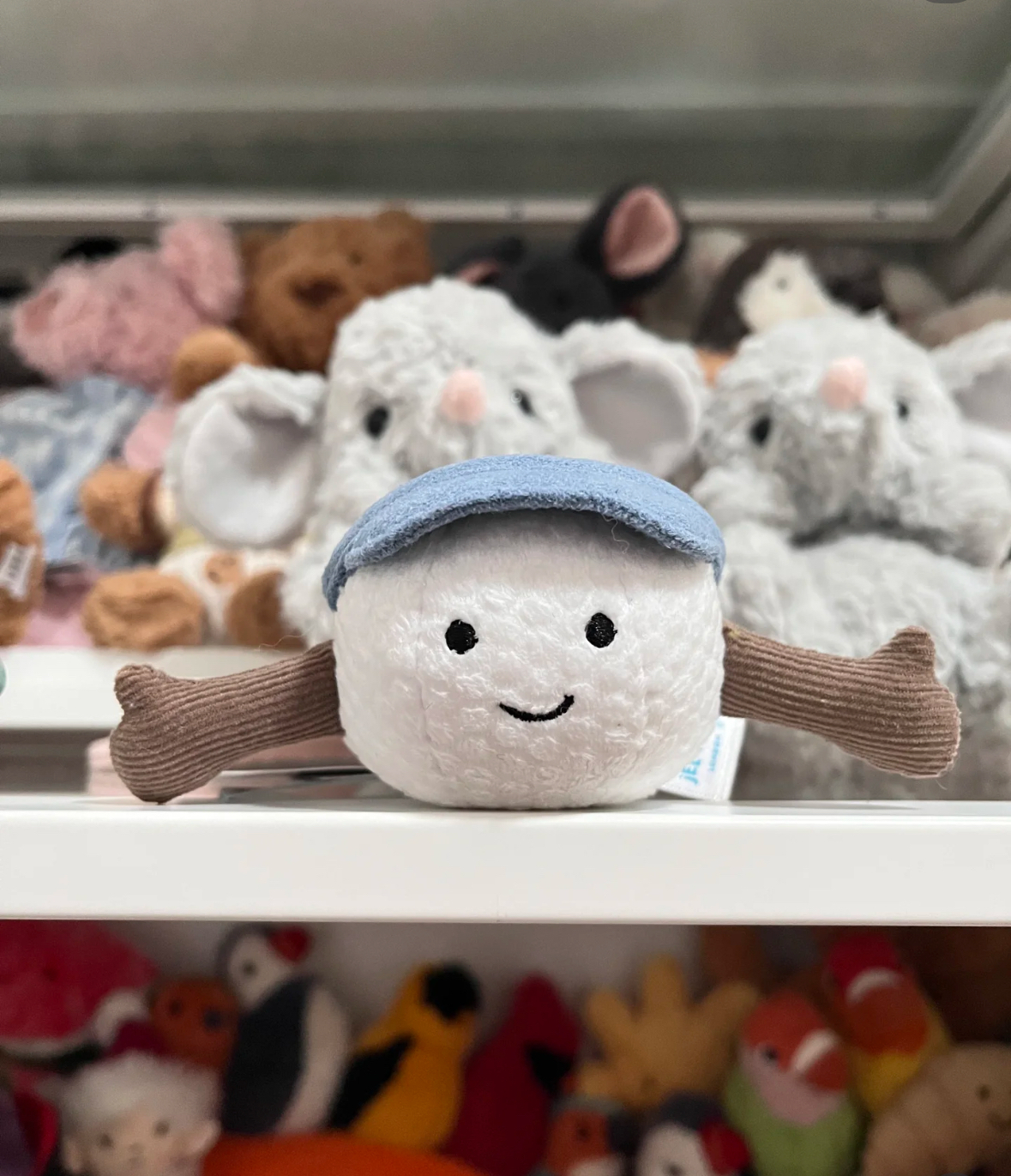 Jellycat 高爾夫球 掛飾 鑰使圈