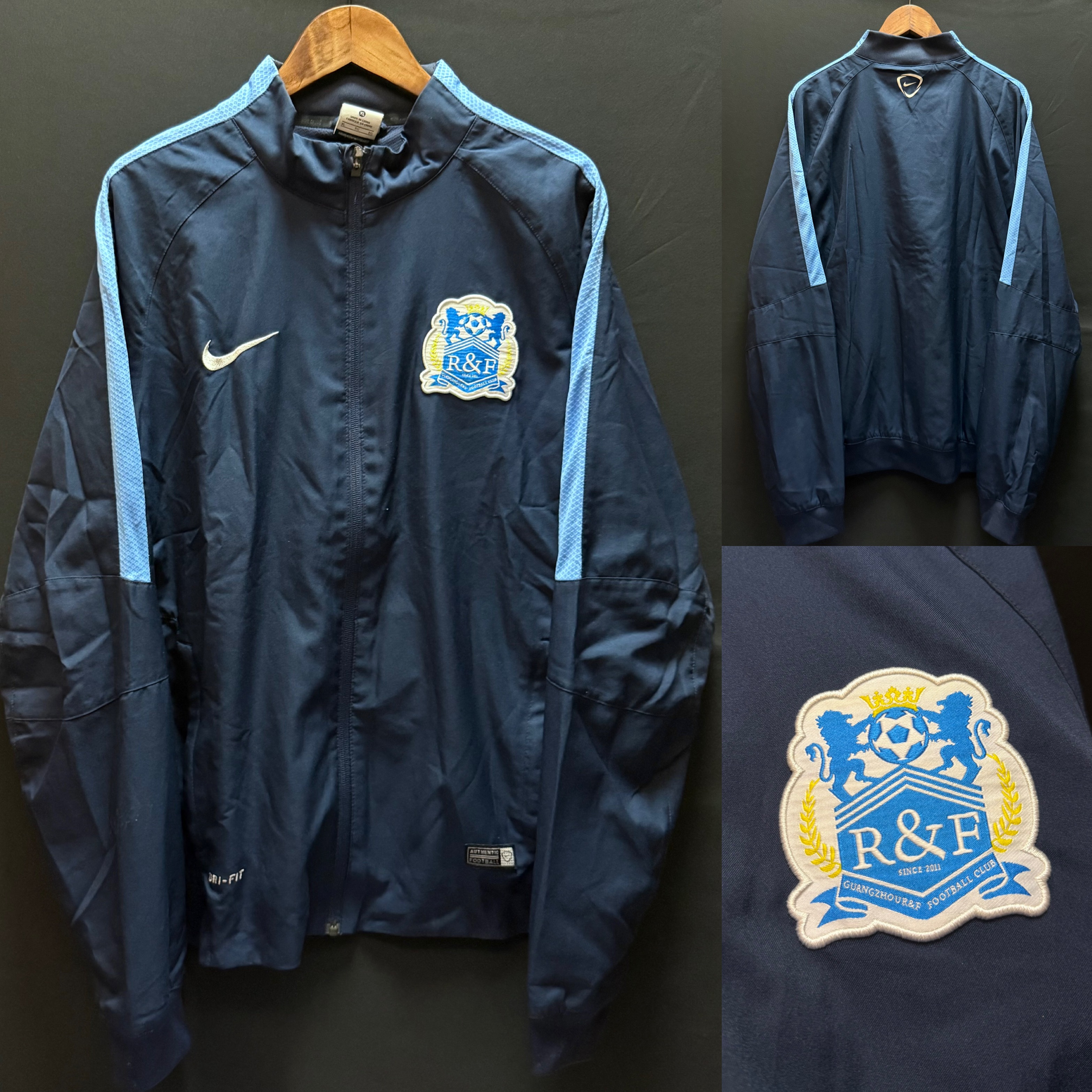 (Match Worn) Guangzhou R&F 2016 Nike Match Worn Training Jacket