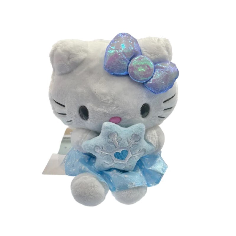HELLO KITTY 7 IN PLUSH SNOW ANGEL