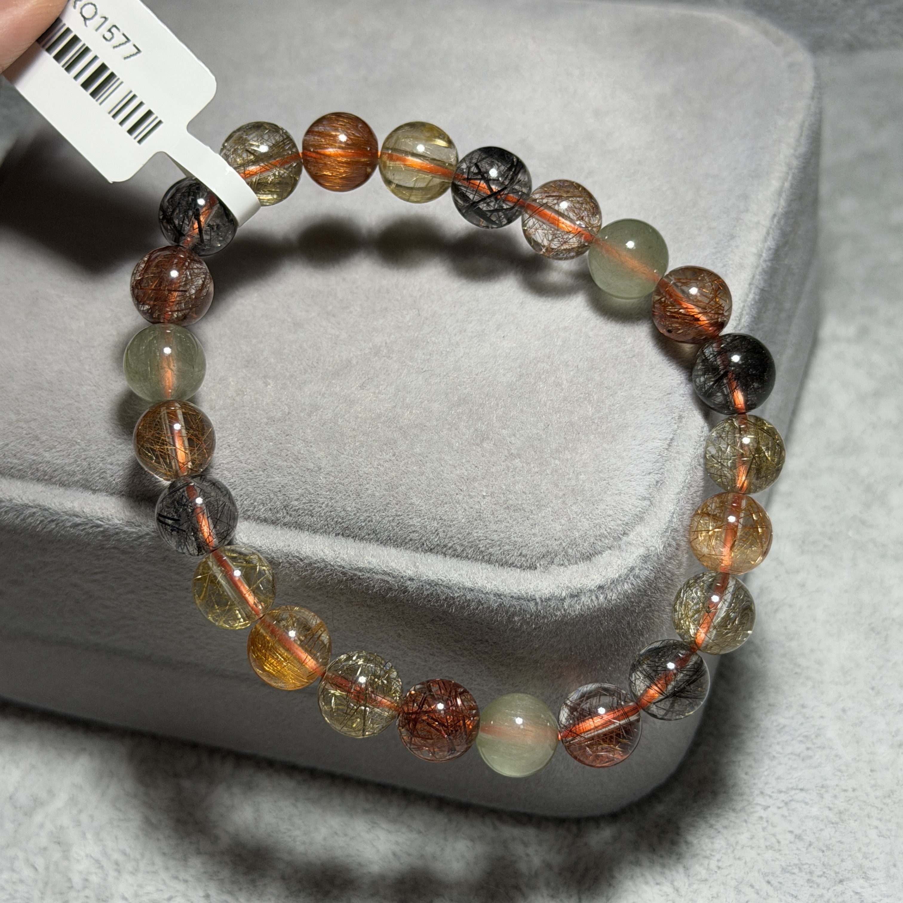 高質全色系彩髮晶 8+mm RQ1577