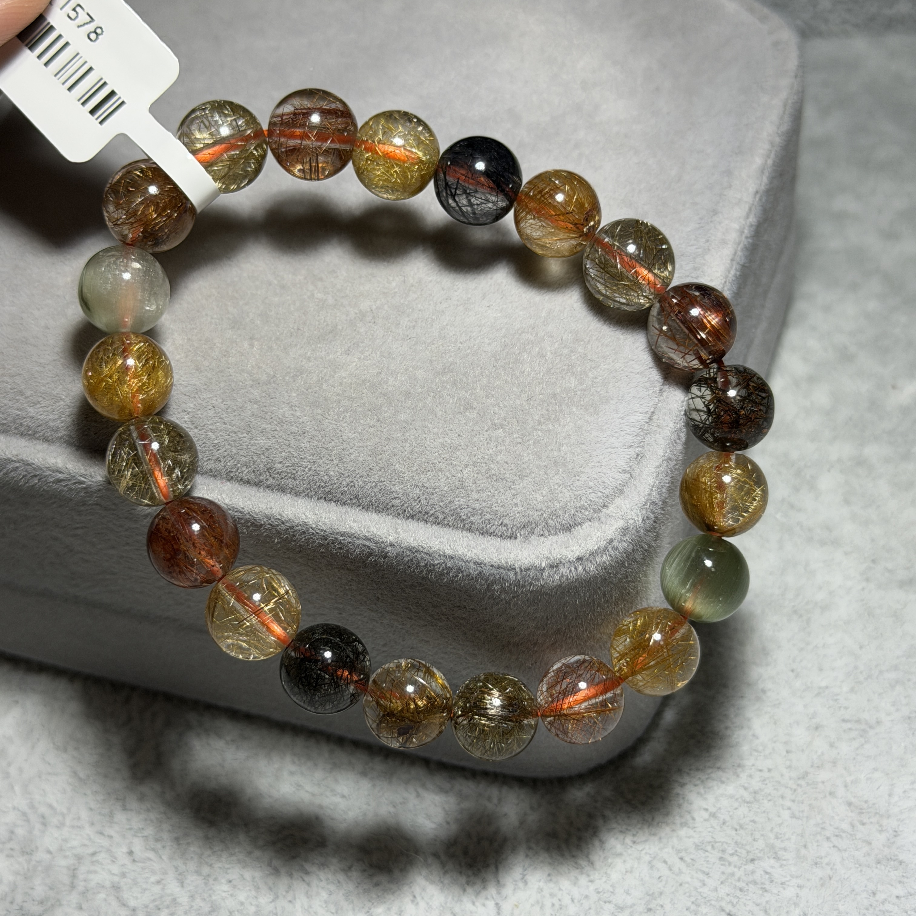 高質全色系彩髮晶 9+mm RQ1578